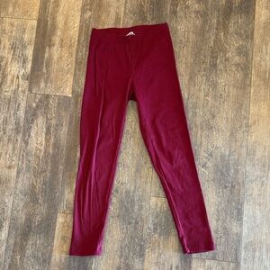 Cat & Jack Burgundy Kids Leggings